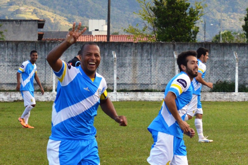 André Balada, aquele mesmo que eu tenho vagas lembranças no Inter de 2003, marcando hat-trick. Que dia inesquecível para O Cancheiro! (Foto: Lucas Gabriel Cardoso)