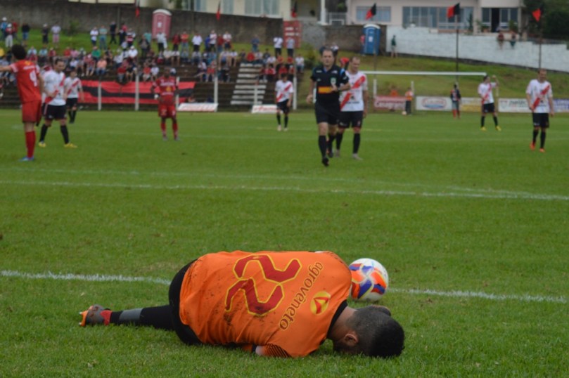 Além da ótima atuação, Passarela catimbou bastante. (Foto: Lucas Gabriel Cardoso)